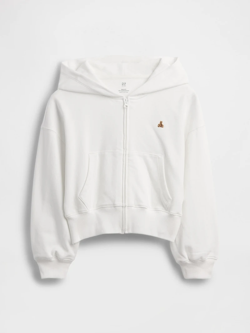 Kids VintageSoft Terry Wedge Zip Hoodie