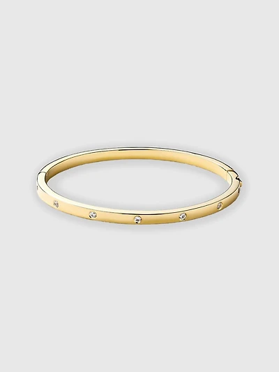 Ana Luisa Selena Gold Bangle Bracelet