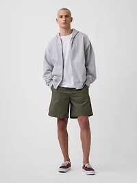7" Poplin Relaxed Shorts