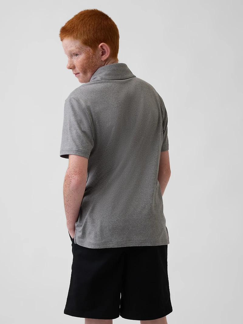 Kids Tech Performance Polo