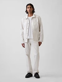 Canvas Relaxed Shirt Jacket