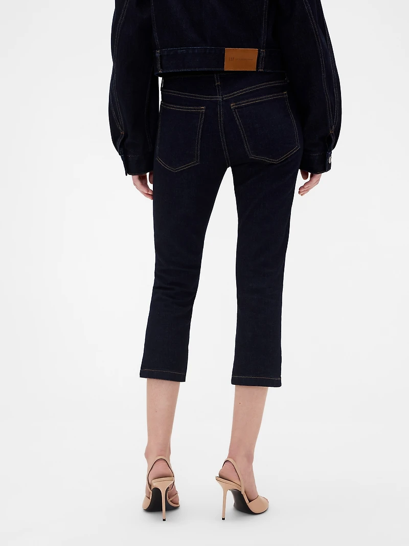 Gap × Victoria Beckham Low Rise Capri Jeans