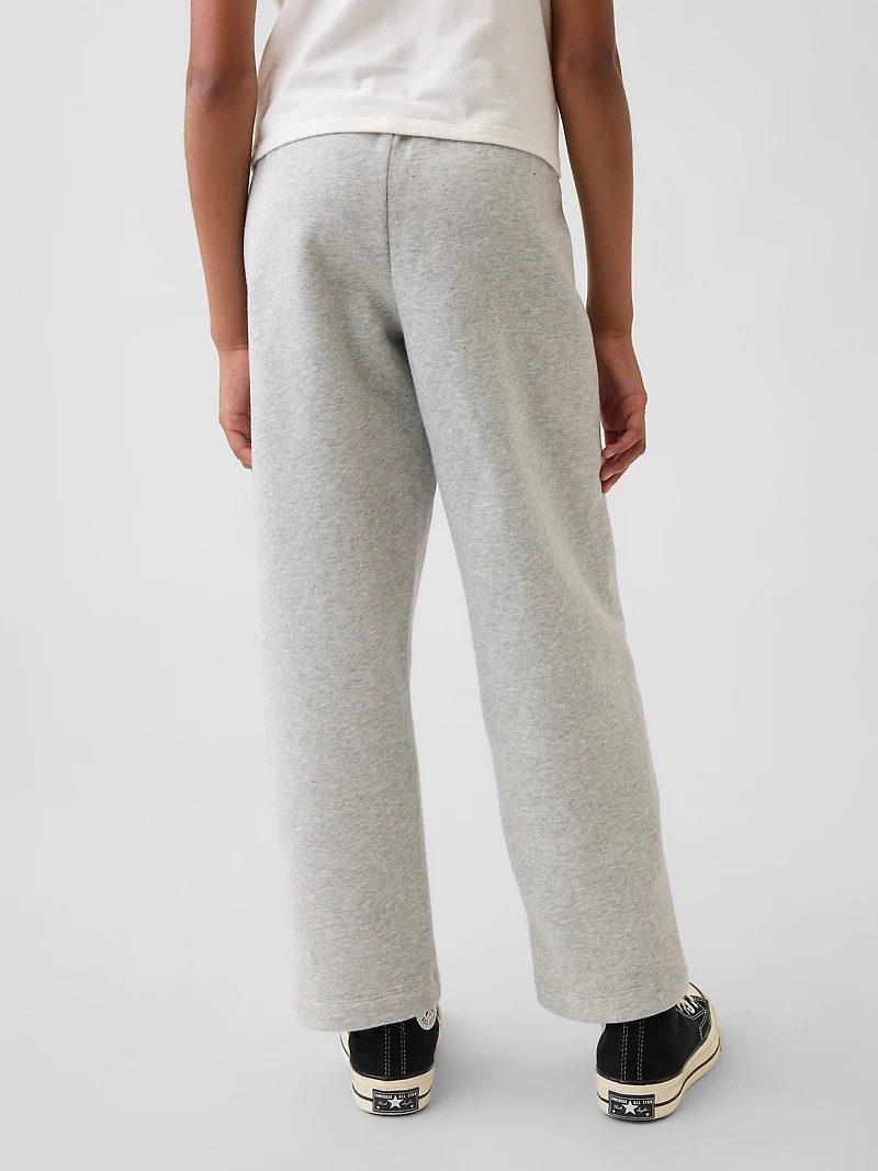 Kids VintageSoft Relaxed Lace-Trim Barrel Joggers