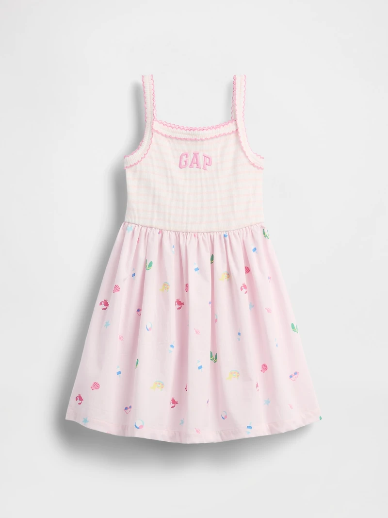Baby & Toddler Mixed Media Apron Dress