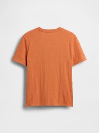 Kids Organic Cotton Pocket T-Shirt