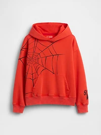 Kids Marvel VintageSoft Spider-Man Relaxed Hoodie
