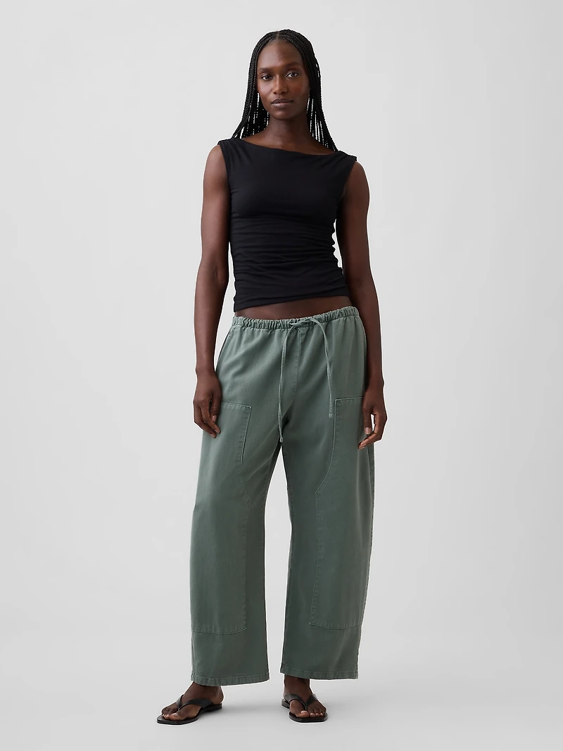 CloseKnit Jersey Ruched Crop Top
