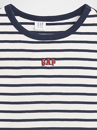 Kids Embroidered Rib T-Shirt