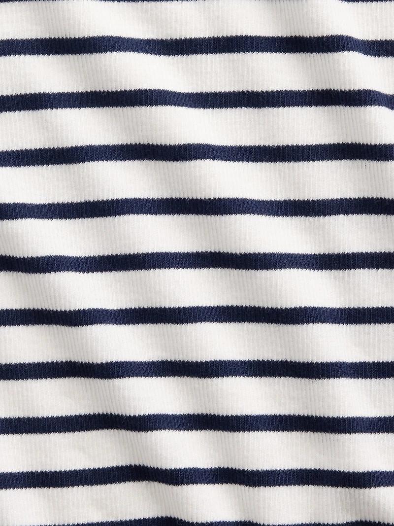 Kids Embroidered Rib T-Shirt