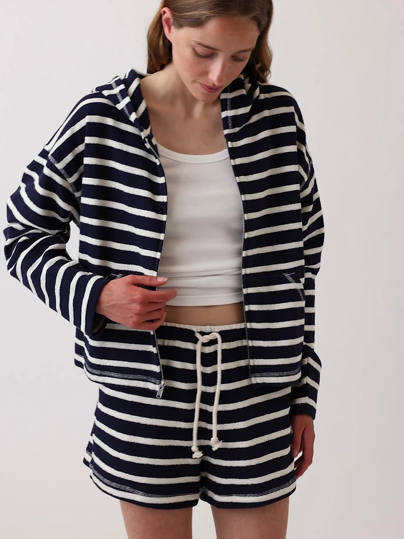 3.5" Towel Terry Relaxed Easy Shorts