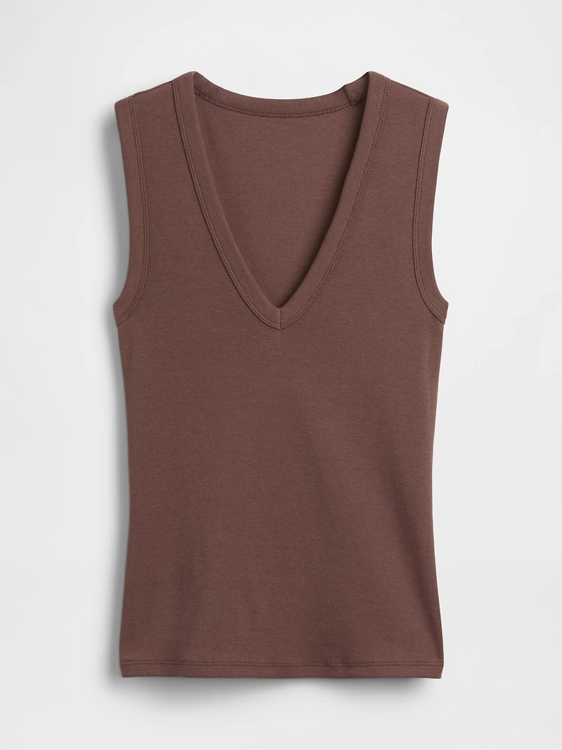 Modern V-Neck Tank Top