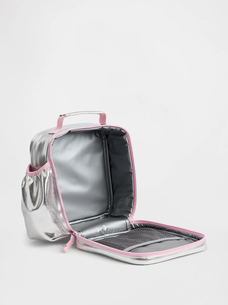 Kids Metallic Lunch Bag