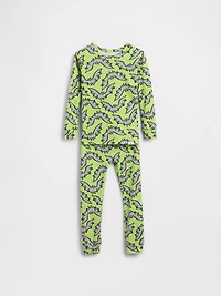 Baby & Toddler Organic Brushed Cotton Bats PJ Set