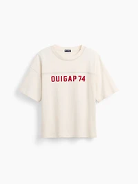 OuiGap Heavyweight Crop Logo T-Shirt