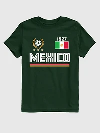 Kids Mexico Soccer Jersey Graphic T-Shirt