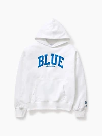 Get Blue Heavyweight French Terry Logo Hoodie