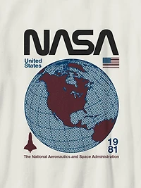 Kids NASA Retro Globe Graphic T-Shirt
