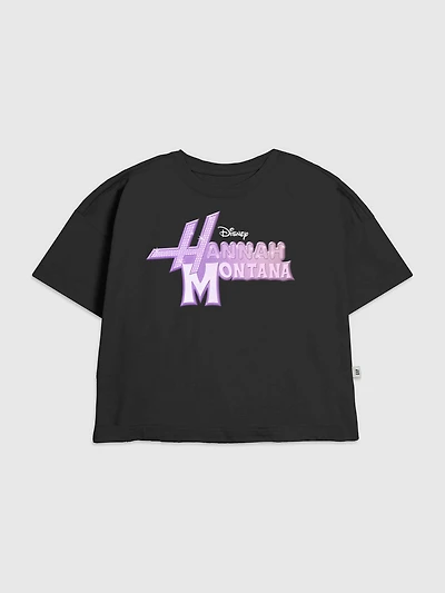 Kids Hannah Montana Glam Logo Graphic T-Shirt