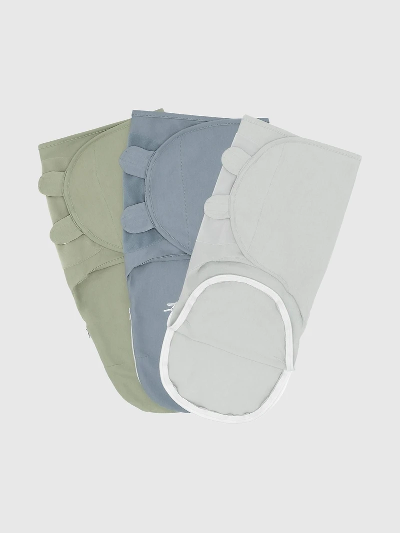 Comfy Cubs Easy Swaddle Blankets With Zipper