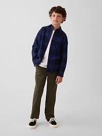 Kids Modern Uniform Loose Khakis