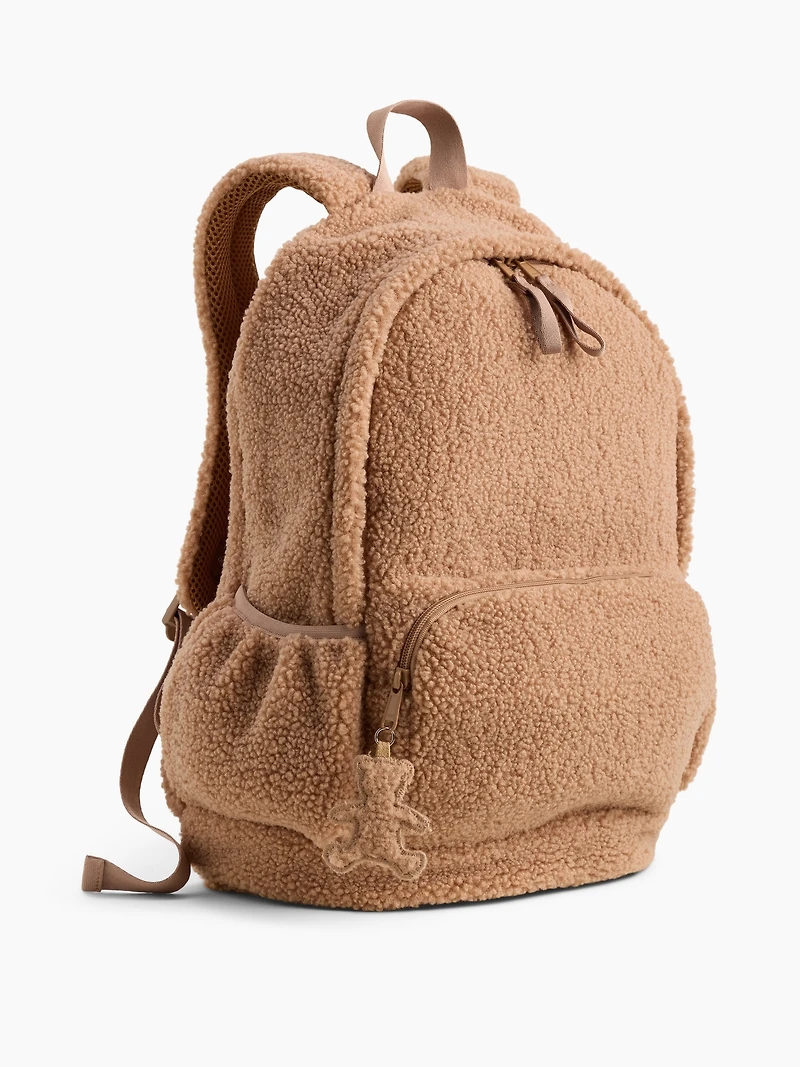 Kids Sherpa Bear Backpack
