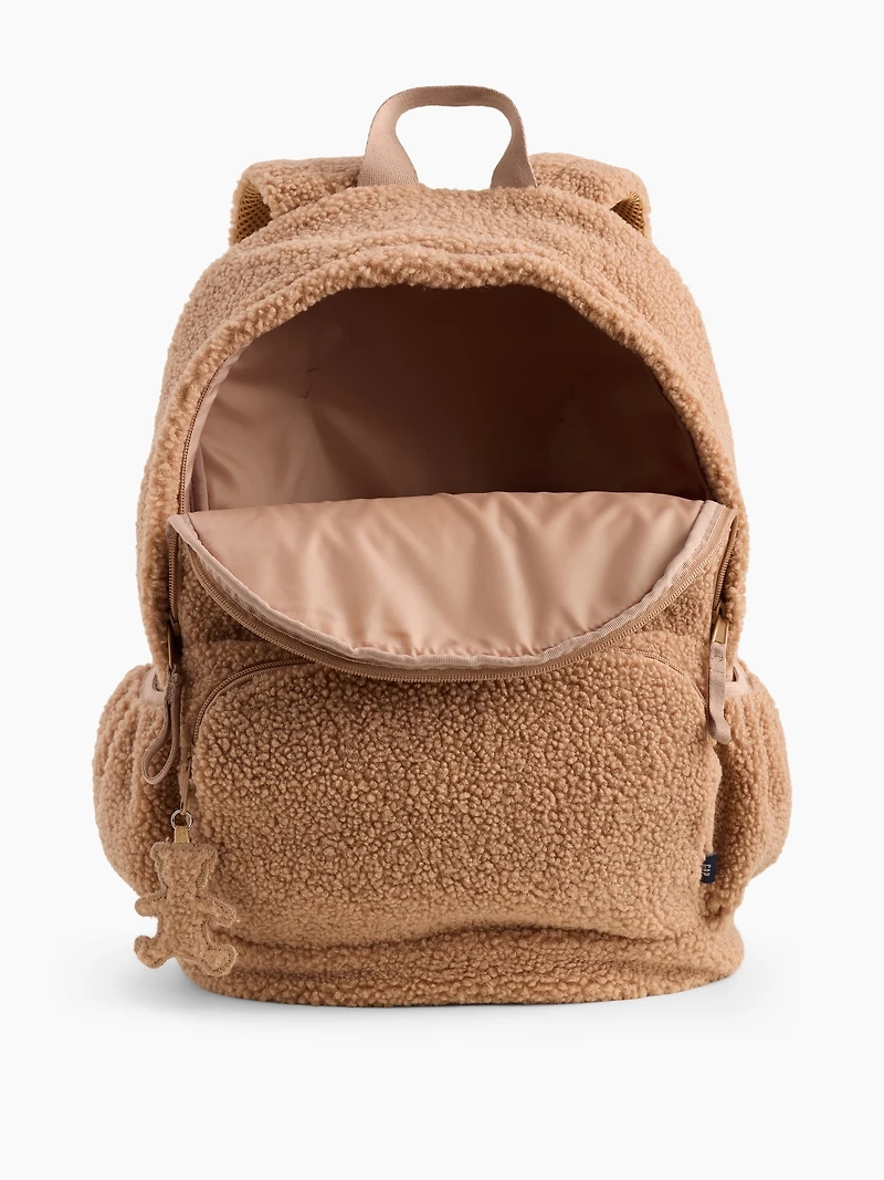 Kids Sherpa Bear Backpack