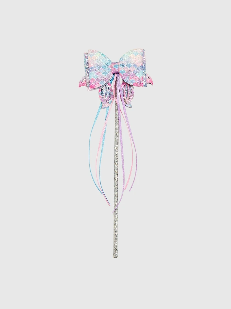 Sweet Wink Mermaid Bow Wand