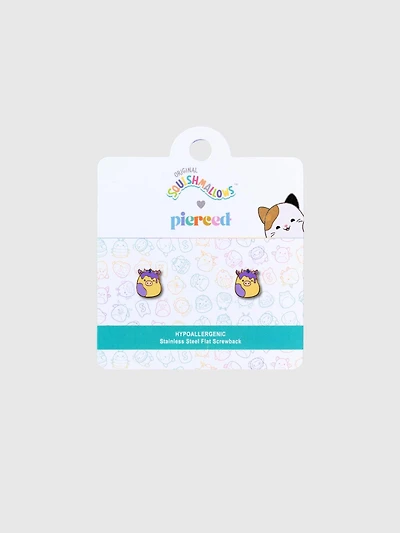 Pierced Co Squishmallows Benito Screwback Earrings
