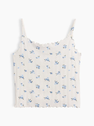 Kids Pointelle Rib Cami