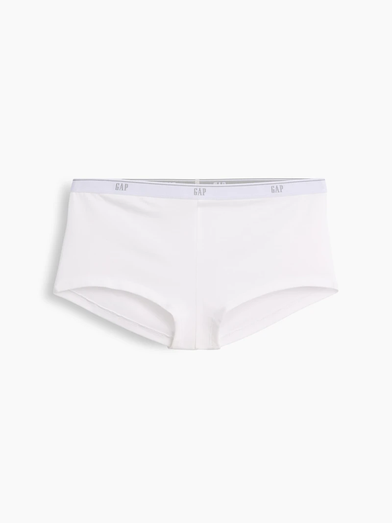 MadeSoft Organic Stretch Cotton Logo Shorty