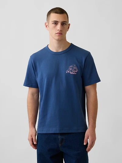 California Taco Truck Heavyweight Graphic T-Shirt