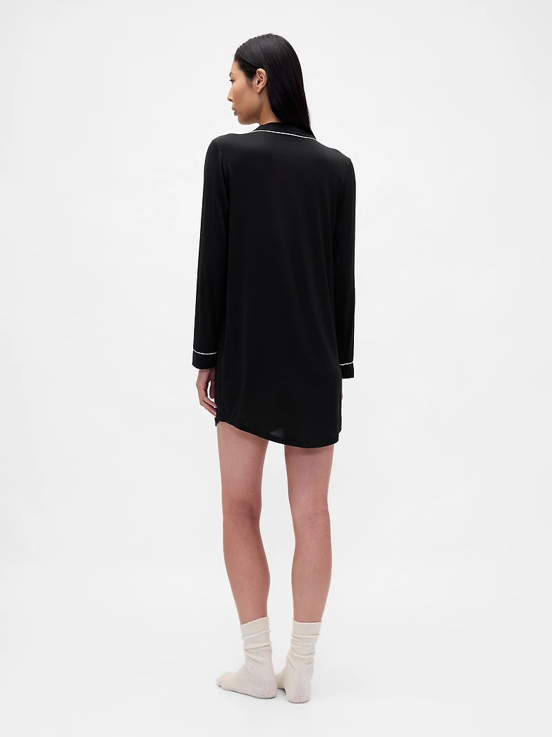 Softest Modal PJ Shirtdress