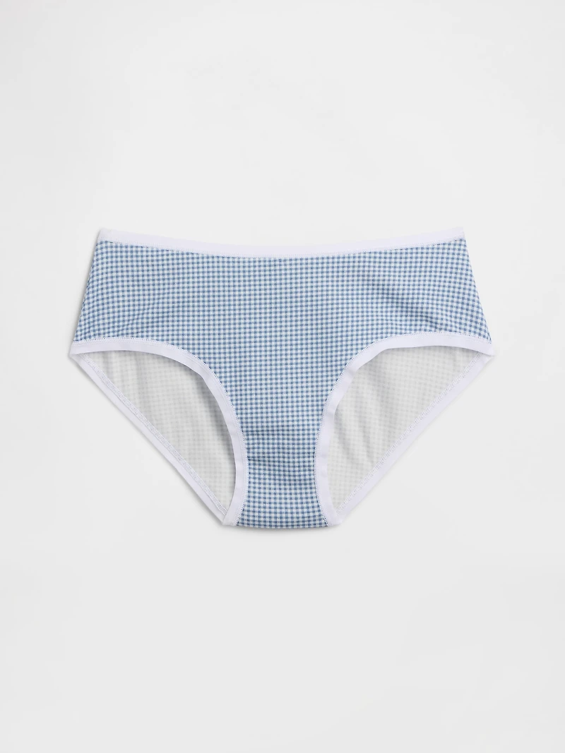 Organic Stretch Cotton Hipster (3-Pack