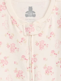 Baby First Favorites Organic Cotton Footed One-Piece