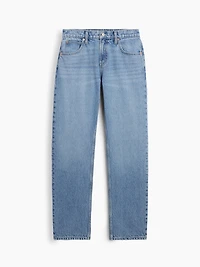 Mid Rise Straight Taper Jeans