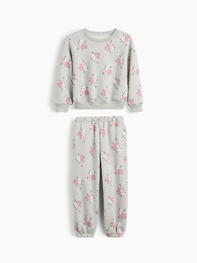 Baby & Toddler VintageSoft Floral Sweat Set