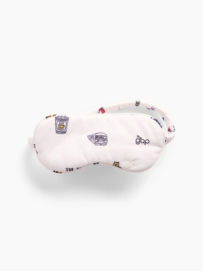 Kids Recycled Gap Logo Sleep Mask
