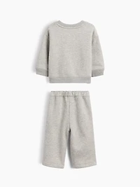 Baby VintageSoft Brannan Bear Logo Sweat Set