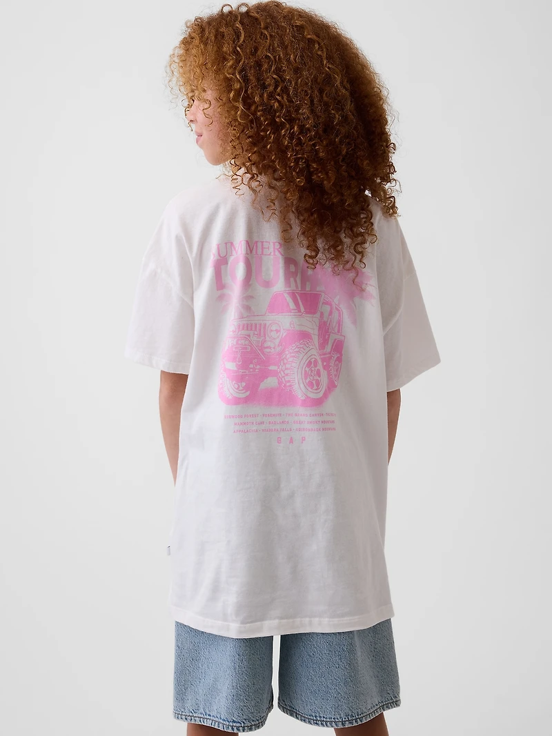 Kids Jeep Oversized T-Shirt