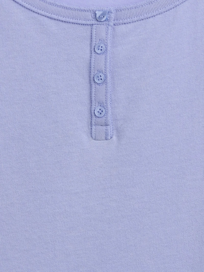 Kids Raglan Henley T-Shirt