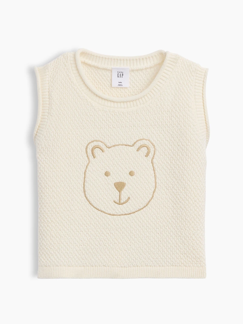 Baby Brannan Bear Sweater Vest