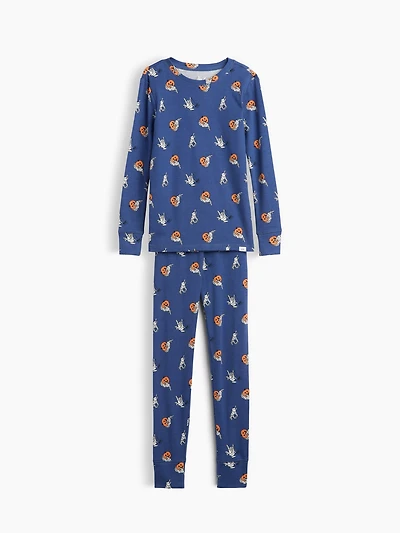 Kids Organic Brushed Cotton PJ Set