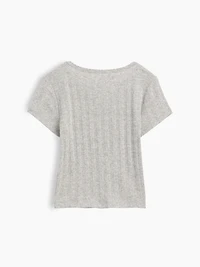 Baby & Toddler Pointelle Rib T-Shirt