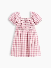 Baby & Toddler Smocked Plaid Dress