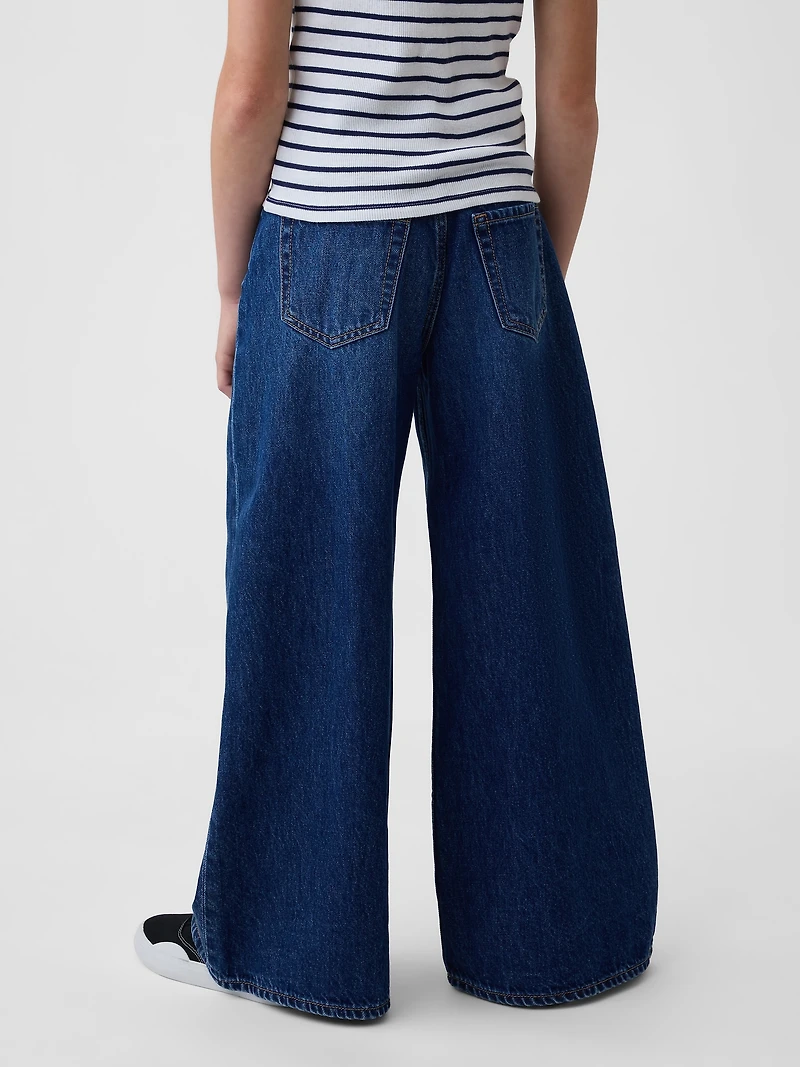 Kids Low Rise Front Yoke Baggy Jeans