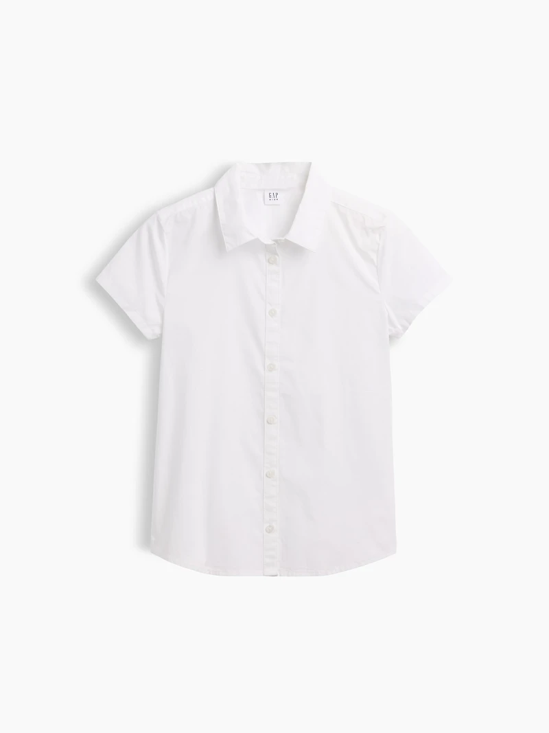 Kids Uniform Poplin Shirt