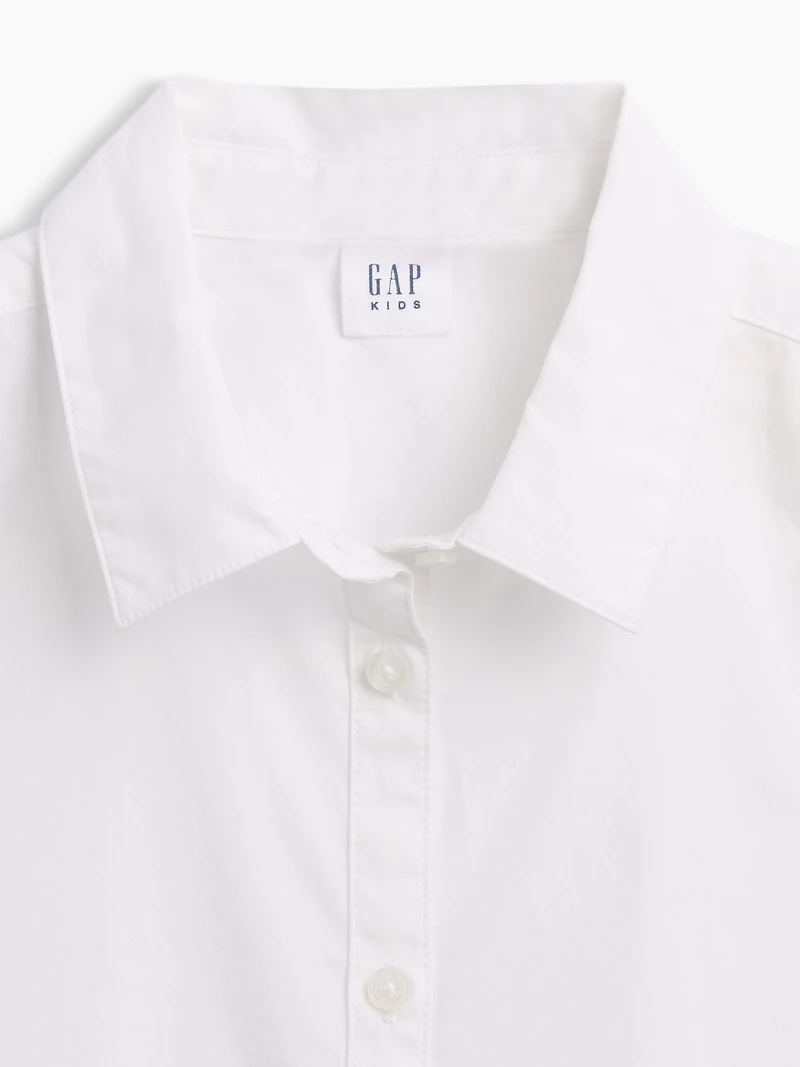 Kids Uniform Poplin Shirt