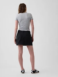 High Rise Mini Utility Skort