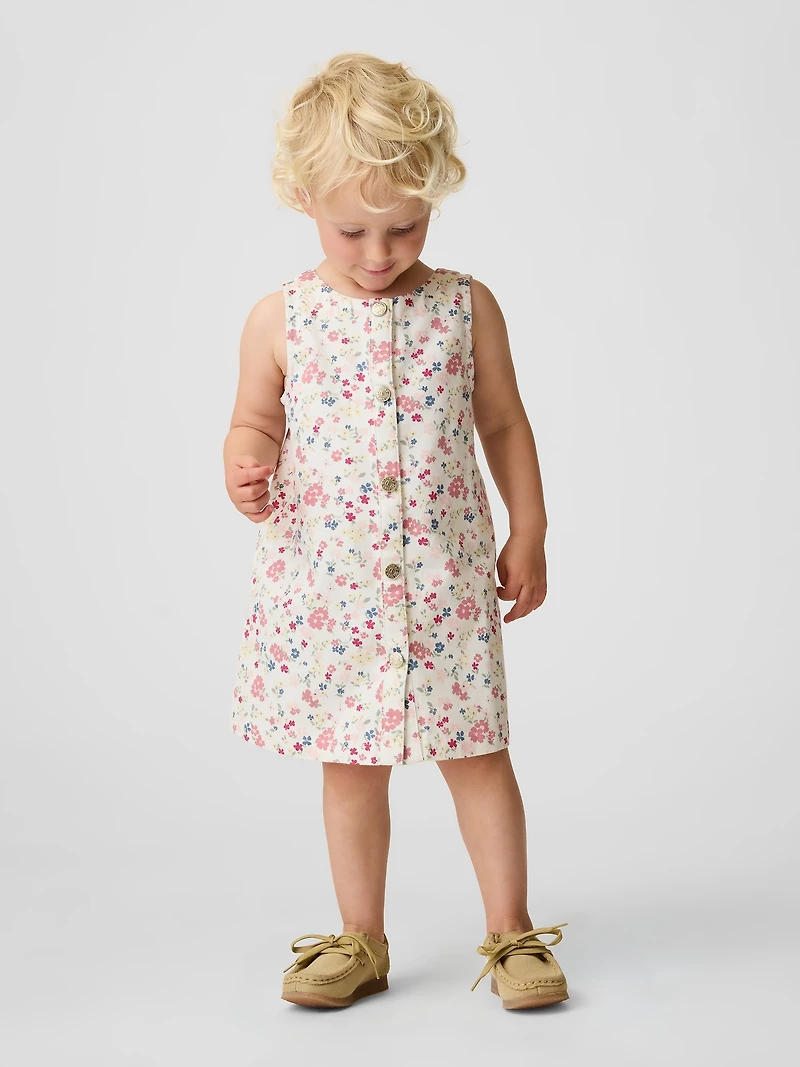 Baby & Toddler Floral Jumper Dress