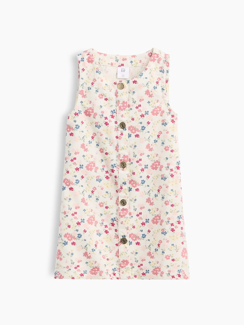 Baby & Toddler Floral Jumper Dress